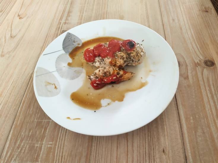 Escalopes de poulet à la Provençale en papillotes à la plancha | La ...