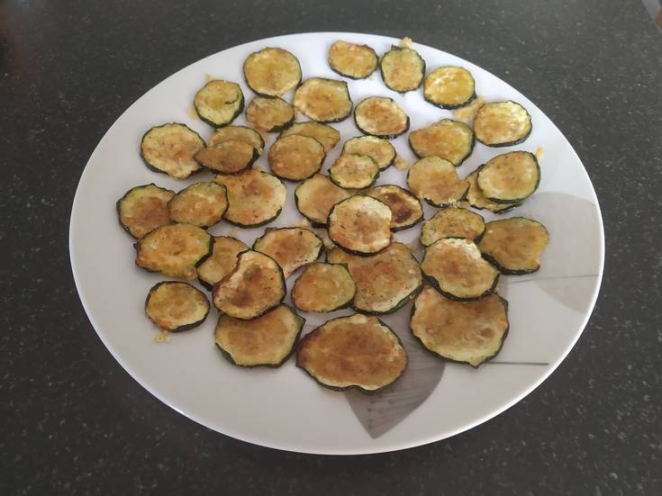 rondelles de courgettes au parmesan | La Cuisine de Mamounette
